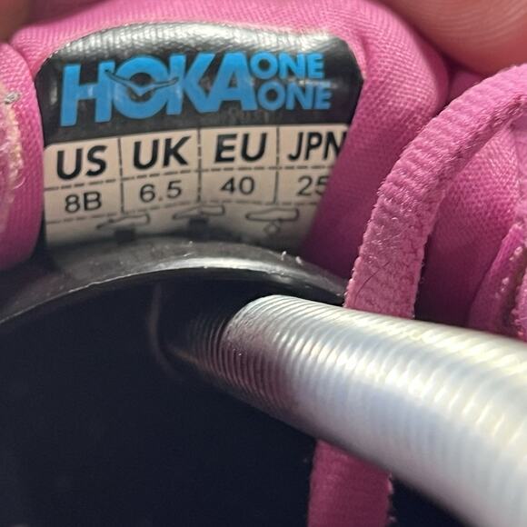 Hoka One One Women’s Rincon 3 Purple Athletic Running Shoes Size 8 B - Picture 7 of 15